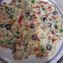 Vegetables cheese egg A picture of Vegetables cheese egg.