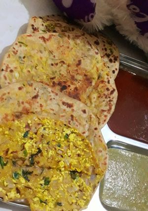 A picture of Paneer Paratha.