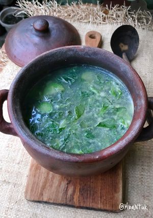 Foto resep Bobor Bayam dan Labu Siam