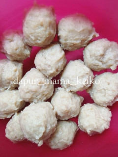 Foto resep BAKSO AYAM no rempong