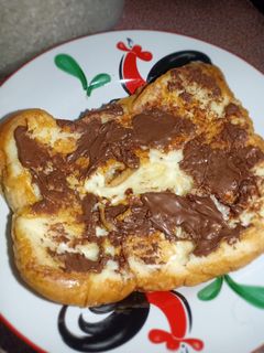 Foto resep French toast Nutella