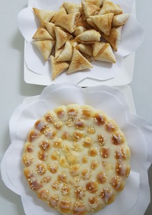 صورة لوصفة خليه وسنبوسه بالفرن