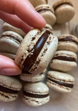 Keksz macaron recept fotója