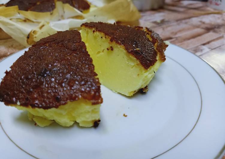 Resep Basque Burnt Cheese Cake yang Enak