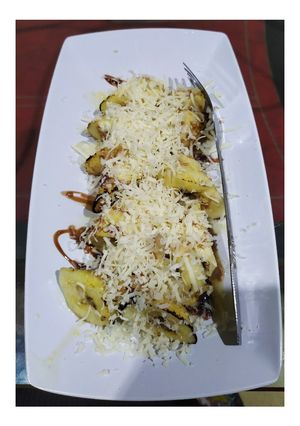 Foto resep Pisang bakar keju