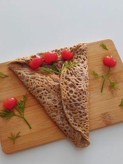Une photo de Galette de sarrasin complète