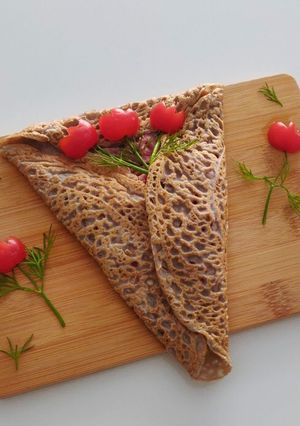 Une photo de Galette de sarrasin complète