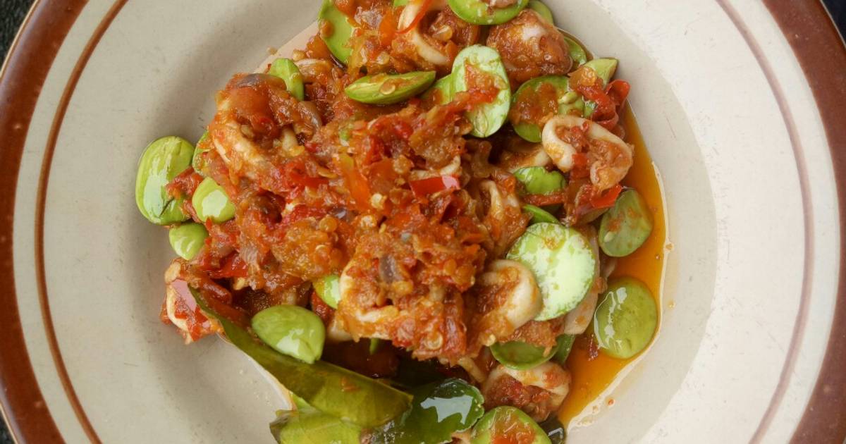 Resep Sambal Cumi Pete Pedas Cetar Oleh Chicakitchen Cookpad