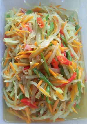 Foto resep Tumis labu siam wortel