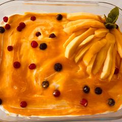 A picture of Mango Tiramisu.