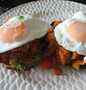 Easy Ways Make|Recipe} Fried Eggs on Ratatouille on spicy Avocado on Sourdough.., Can Pamper Your Tongue