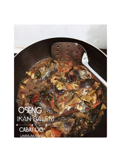 Foto resep Oseng ikan salem cabai ijo