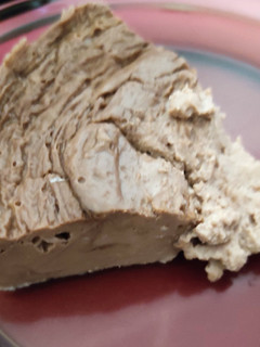 Una foto de Tarta de queso de chocolate