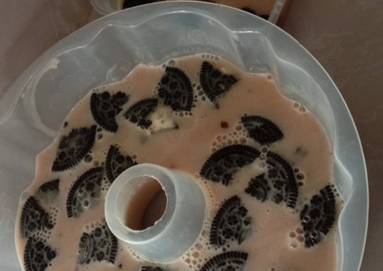 Puding oreo vanilla latte