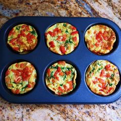 Spinach & Egg Muffins A picture of Spinach & Egg Muffins.