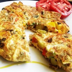 A picture of Potato Frittata #potatocontest.