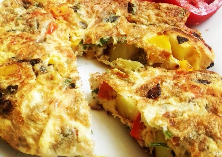 Simple Way to Prepare Any-night-of-the-week Potato Frittata #potatocontest