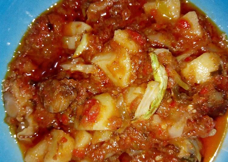 Stew with cabbage an patato