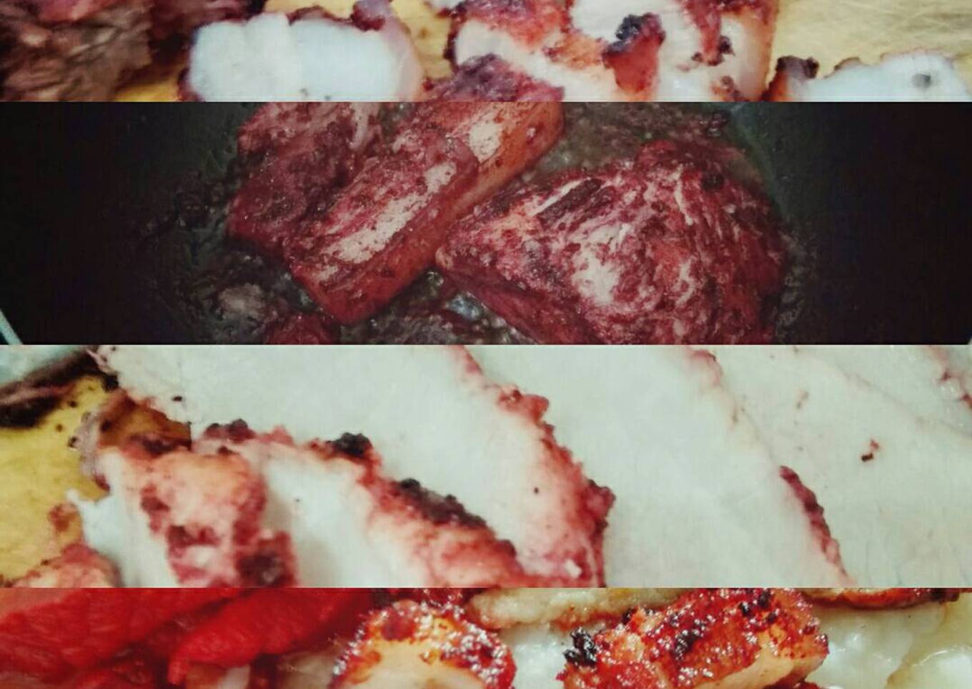 Babi/ayam panggang teflon