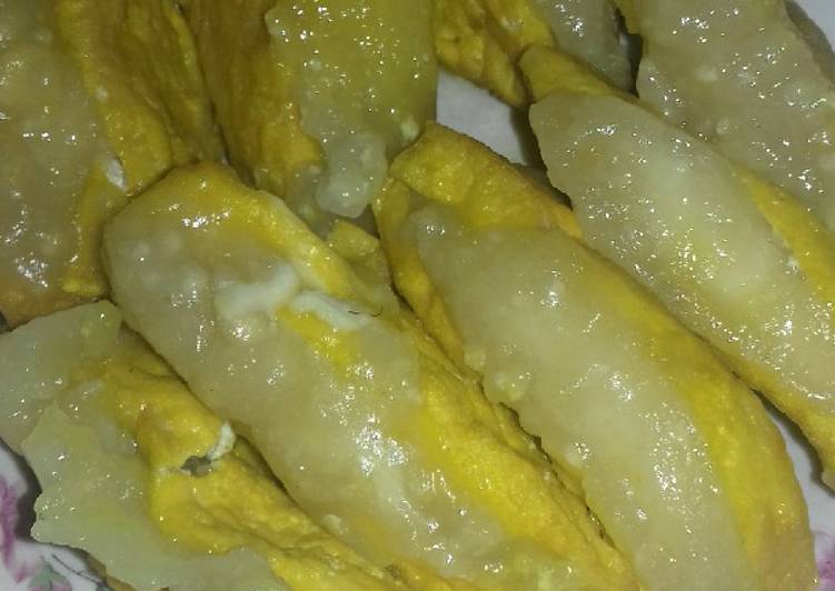 Tahu aci (belum digoreng)