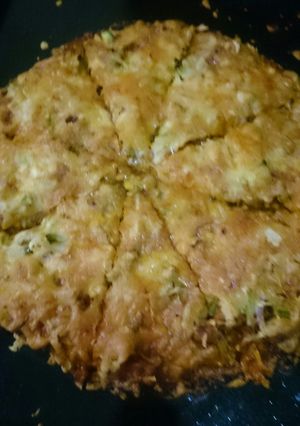 A picture of Chicken pizza.