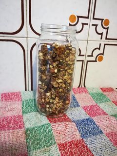 Una foto de Granola con cacao
