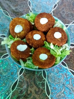 عکسی از دستور فلافل