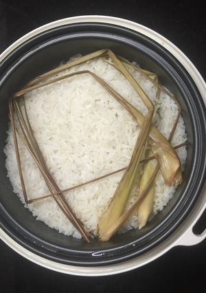 Foto resep Nasi putih wangi sereh
