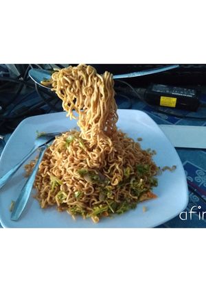 Foto resep Mie Super Pedas 45 Cabai Rawit