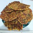 Tortas de mazorca con verduras