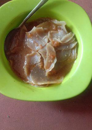 Foto resep Kerupuk Rebus Bumbu Kuah Pedas