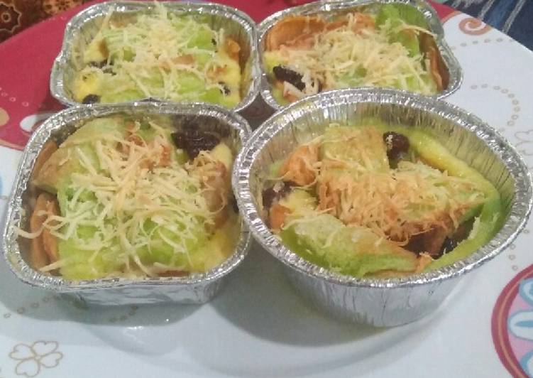 Punding roti pandan keju