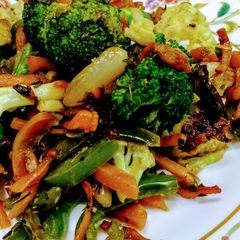 A picture of Mixed winter veggies,An all purpose recipe.