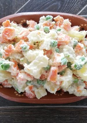 Una foto de Ensalada rusa a la chilena