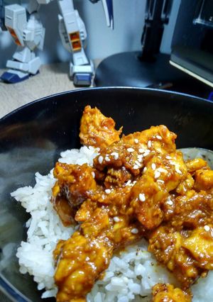 Foto resep Chicken rice bowl