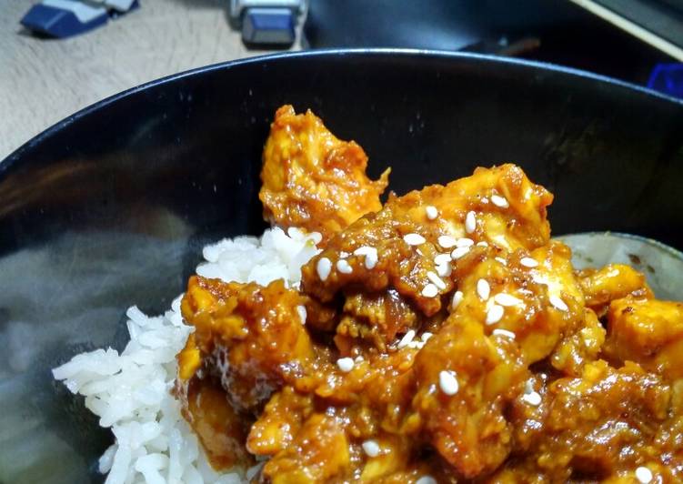 Resep Chicken rice bowl, Lezat