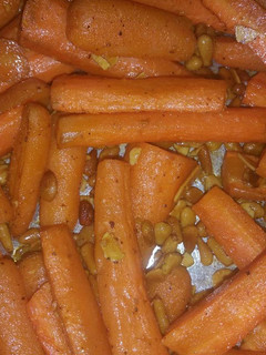 A picture of Caramelized Carrots.