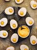 Kruche jajeczka z lemon curd