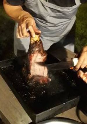 Una foto de Osobuco al gancho
