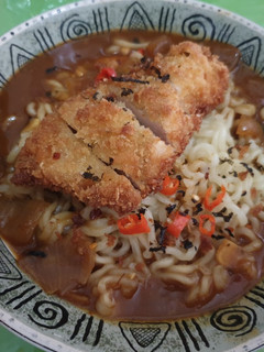 Foto resep Chicken Katsu Curry Ramen