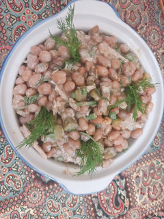 عکسی از دستور سالاد لوبیا چیتی