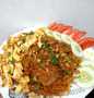 Resep Bihun goreng toping bakso+telur dadar Anti Gagal