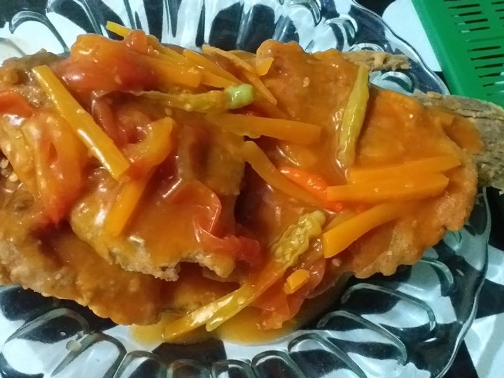 Cara Gampang Membuat Gurame Crispy Asam Pedas Anti Gagal