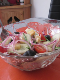 Una foto de Ensalada griega