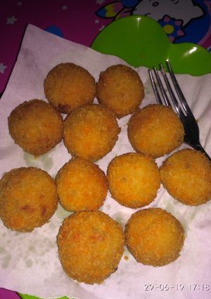Foto resep Banana chocolate balls