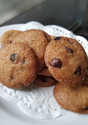 Foto resep 34. Simple Choco Chip Cookies