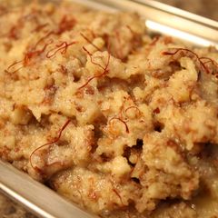 A picture of Badam Halwa | Almond Halwa.