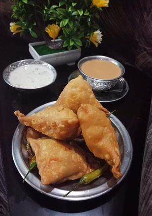 A picture of PUNJABI SAMOSA(Aloo ka SAMOSA).