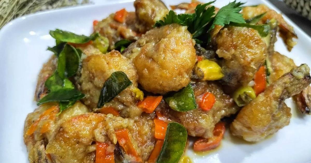 Resep Resep Udang Saus Telur Asin Dijamin Nampol Oleh Lili Afriliani