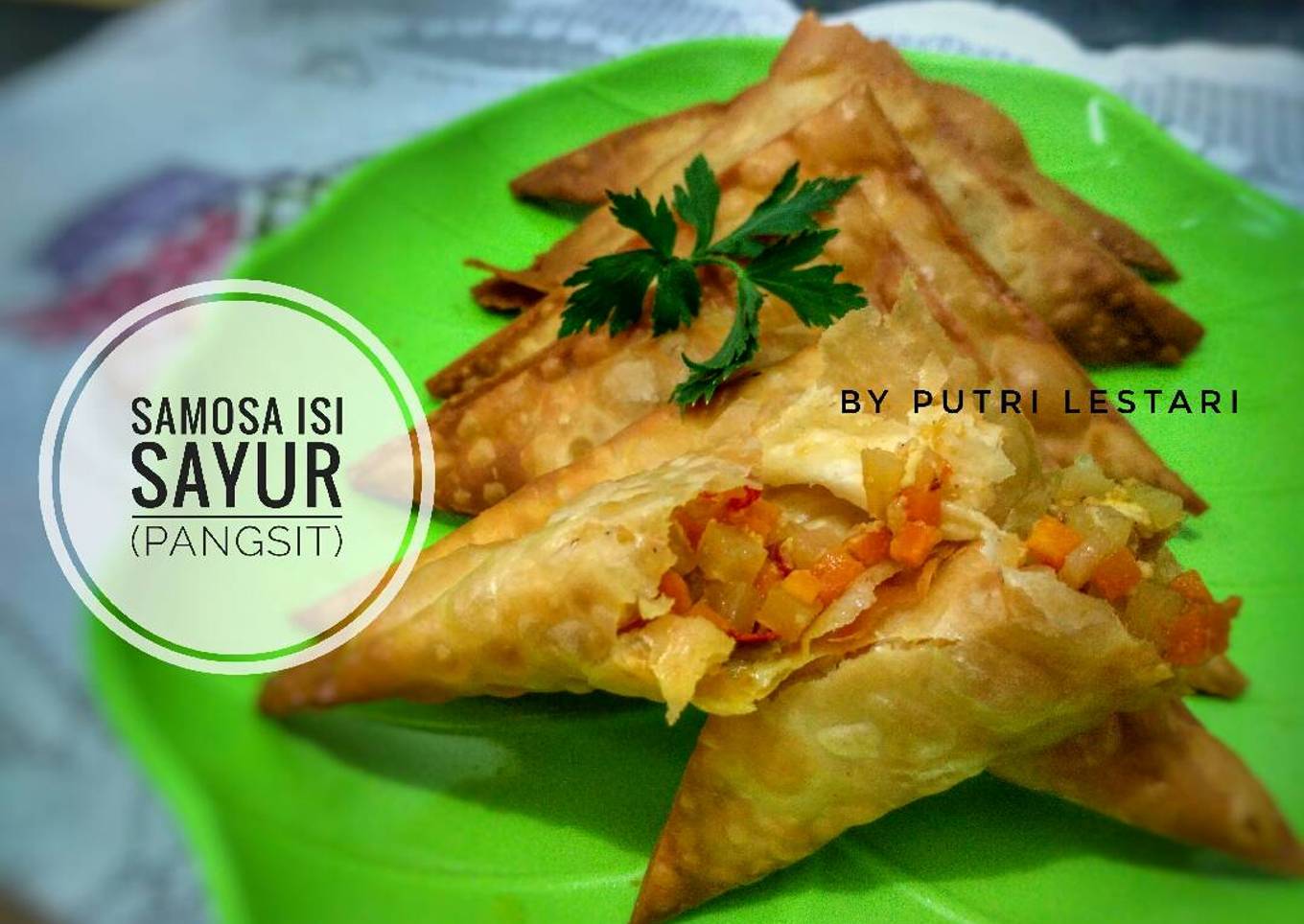 Samosa Isi Sayur (Pangsit)